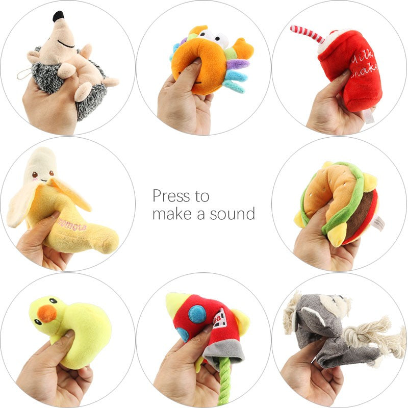 Brinquedo de pelúcia.