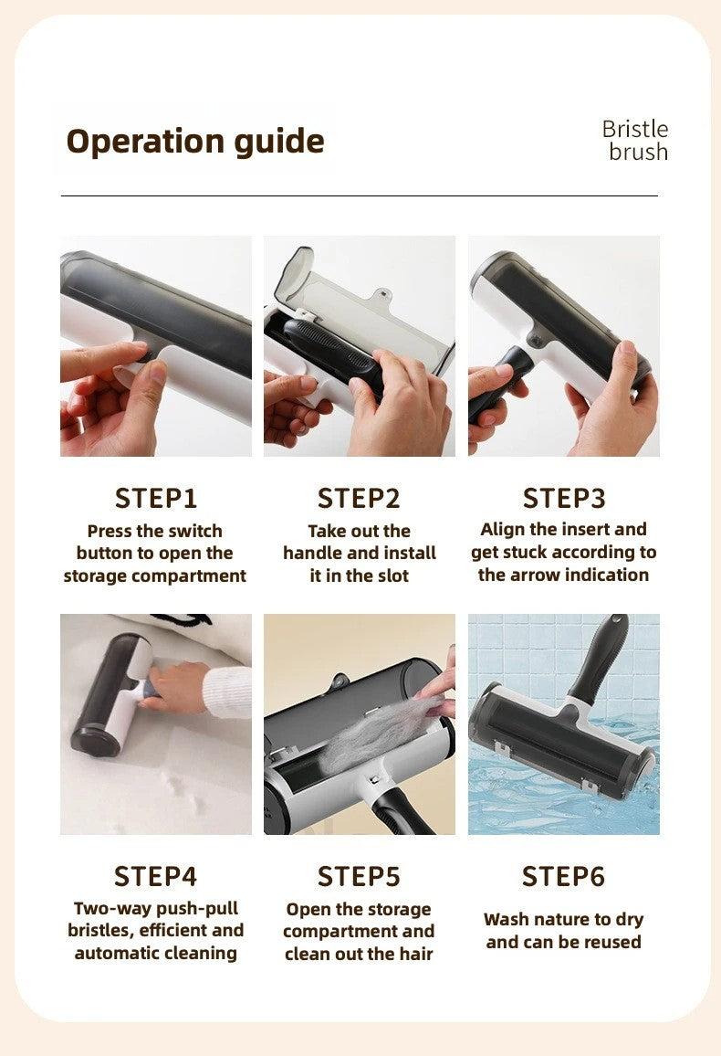 Rolo removedor de pelos.