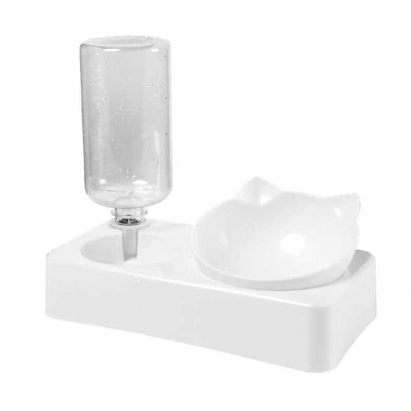 Comedouro duplo ergonômico.