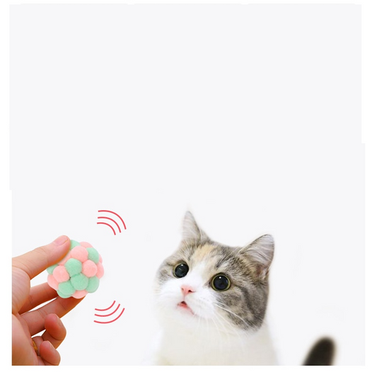 Bola de pelúcia interativa