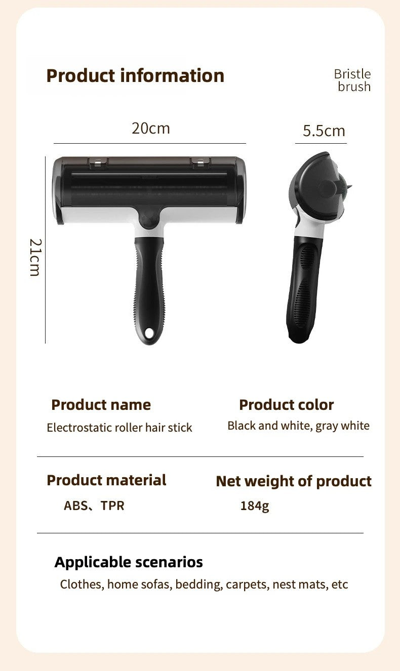 Rolo removedor de pelos.