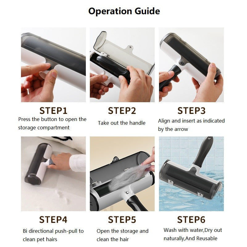 Rolo removedor de pelos.