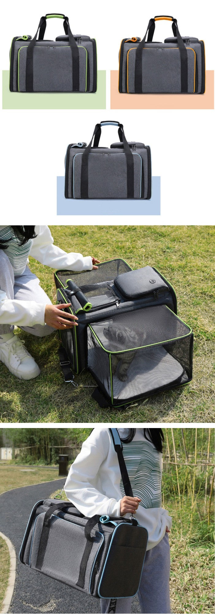 Bolsa Deluxe de transporte aéreo.