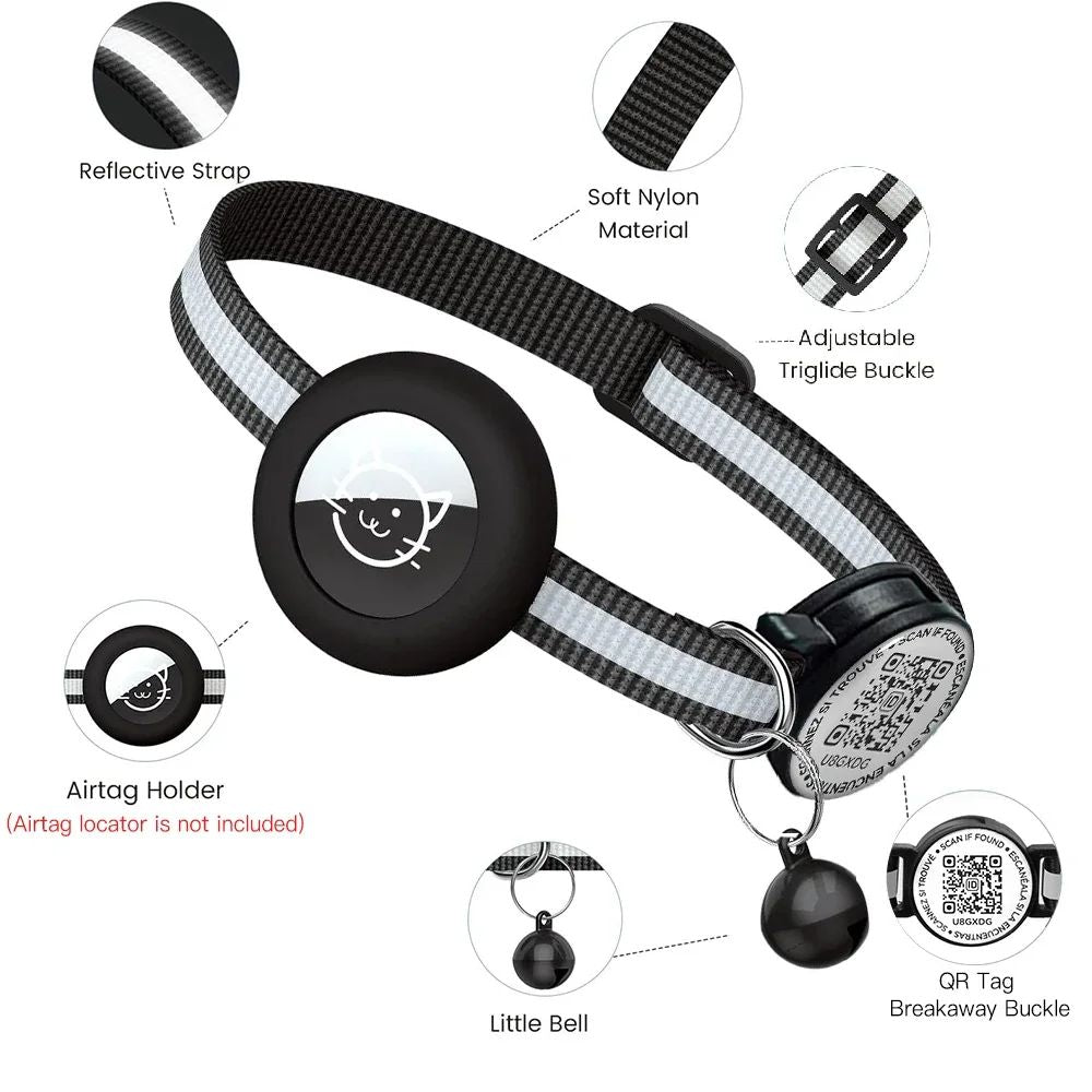 Coleira com suporte para Rastreador.