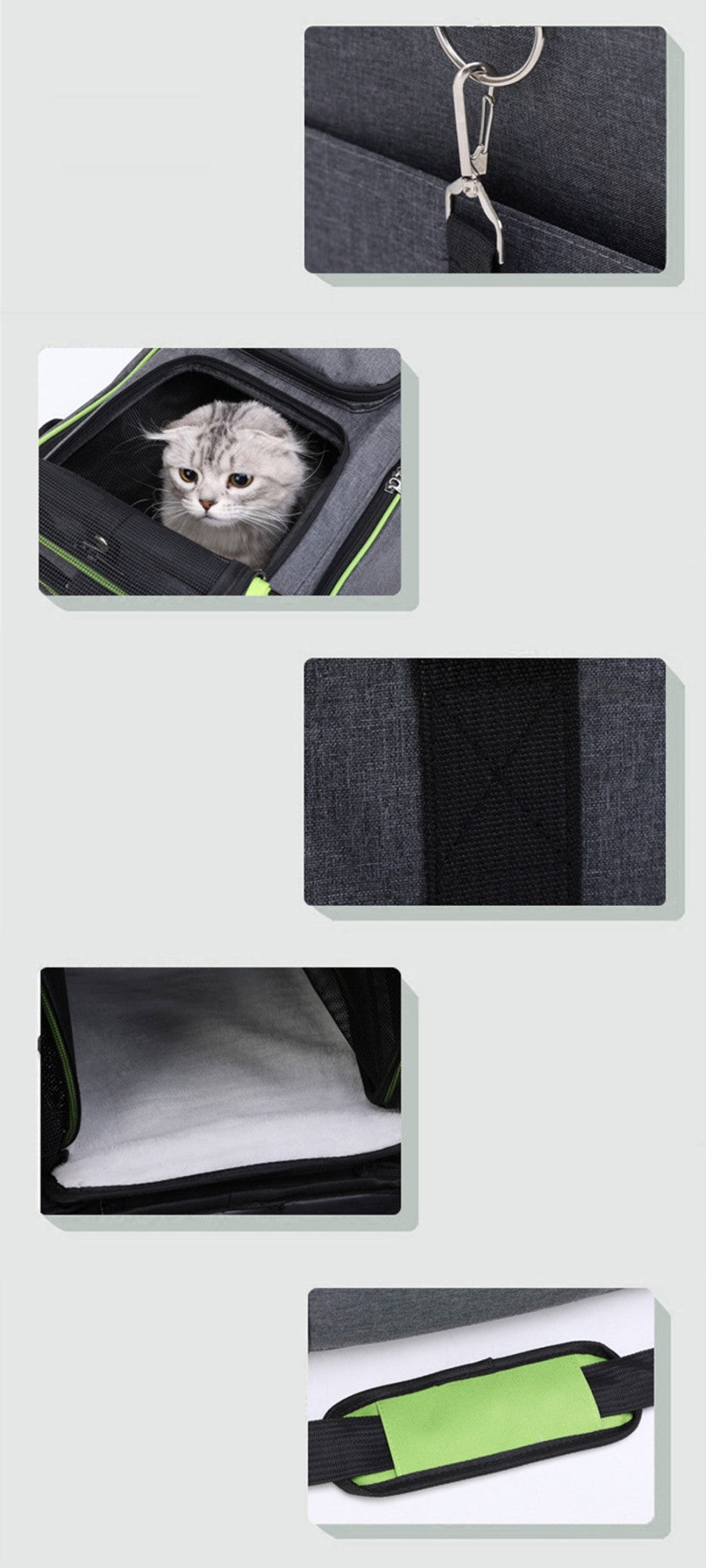 Bolsa Deluxe de transporte aéreo.