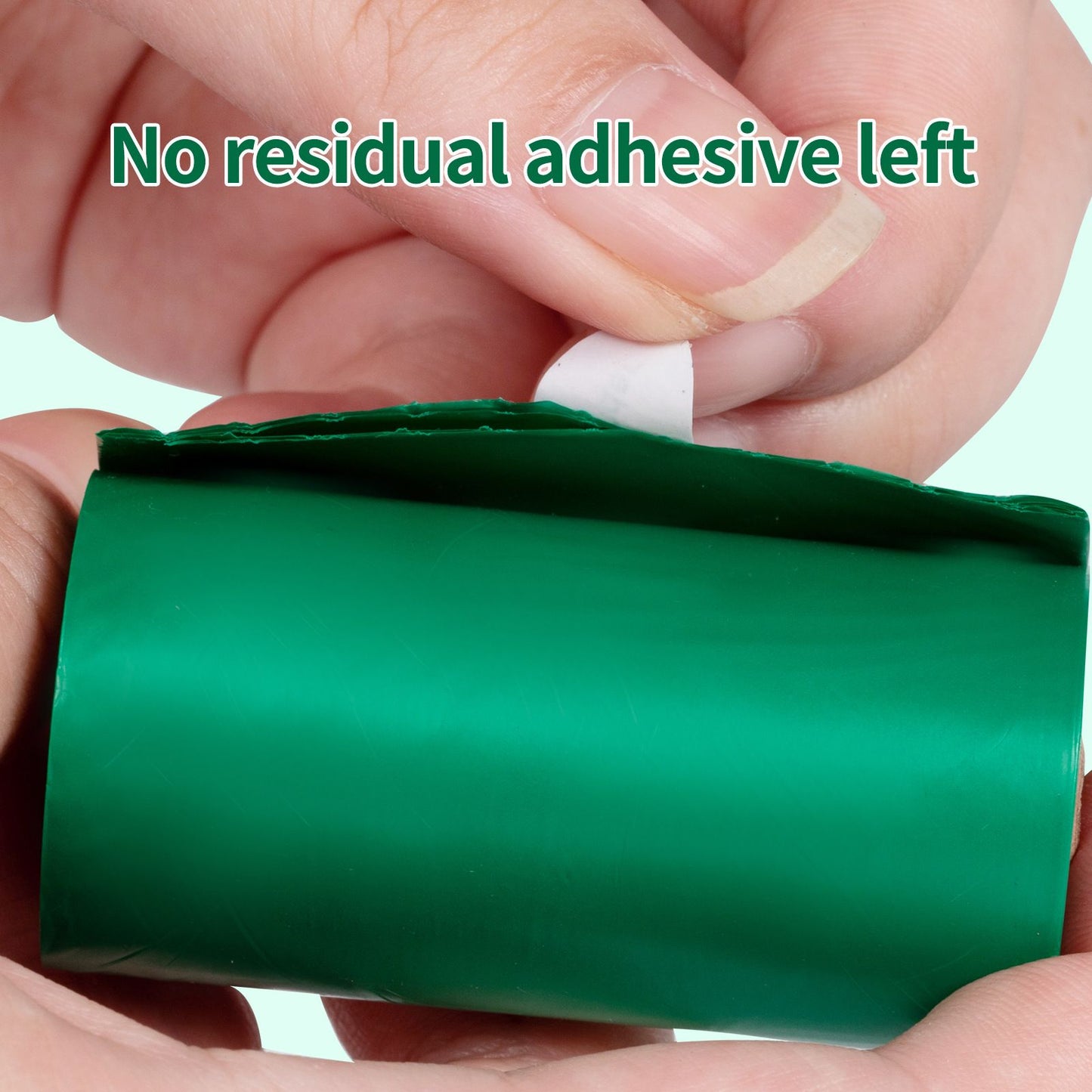 Saco de cocô biodegradável.